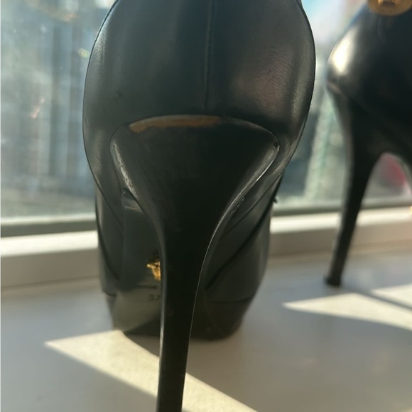 Authentic Versace Black Boots 7.5 - Picture 3 of 8